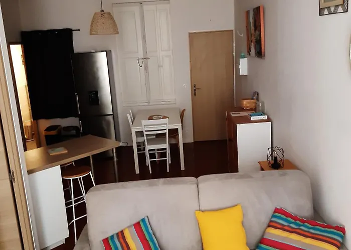 T2 Climatise En Centre Apartament Perpignan